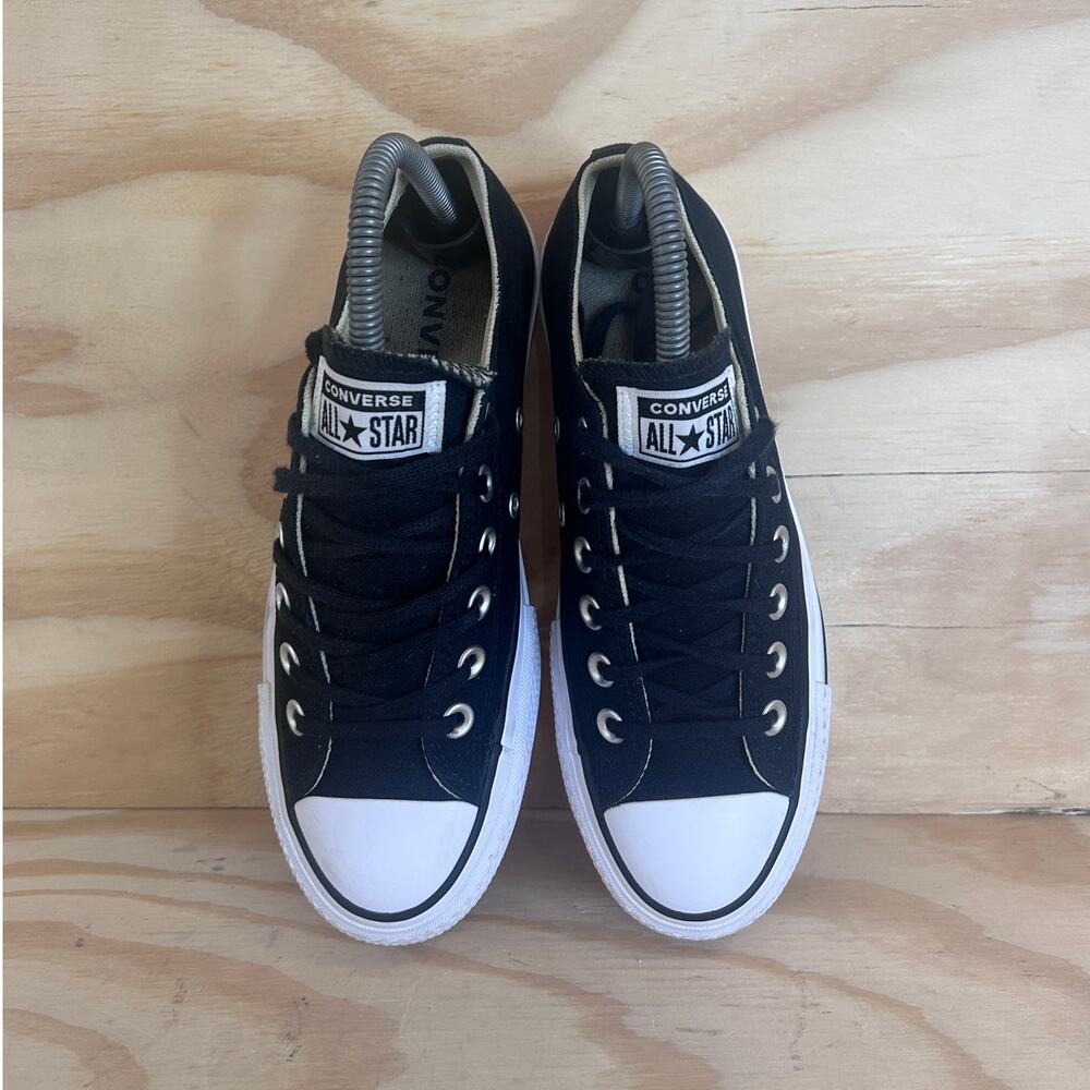 Converse All Star - CT Lift Platform Ox -Sneakers -Black - Women's - 6 - 560250F - Picture 7 of 9